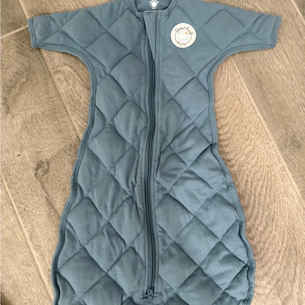 Blue dreamland weighted transitional sleep sack